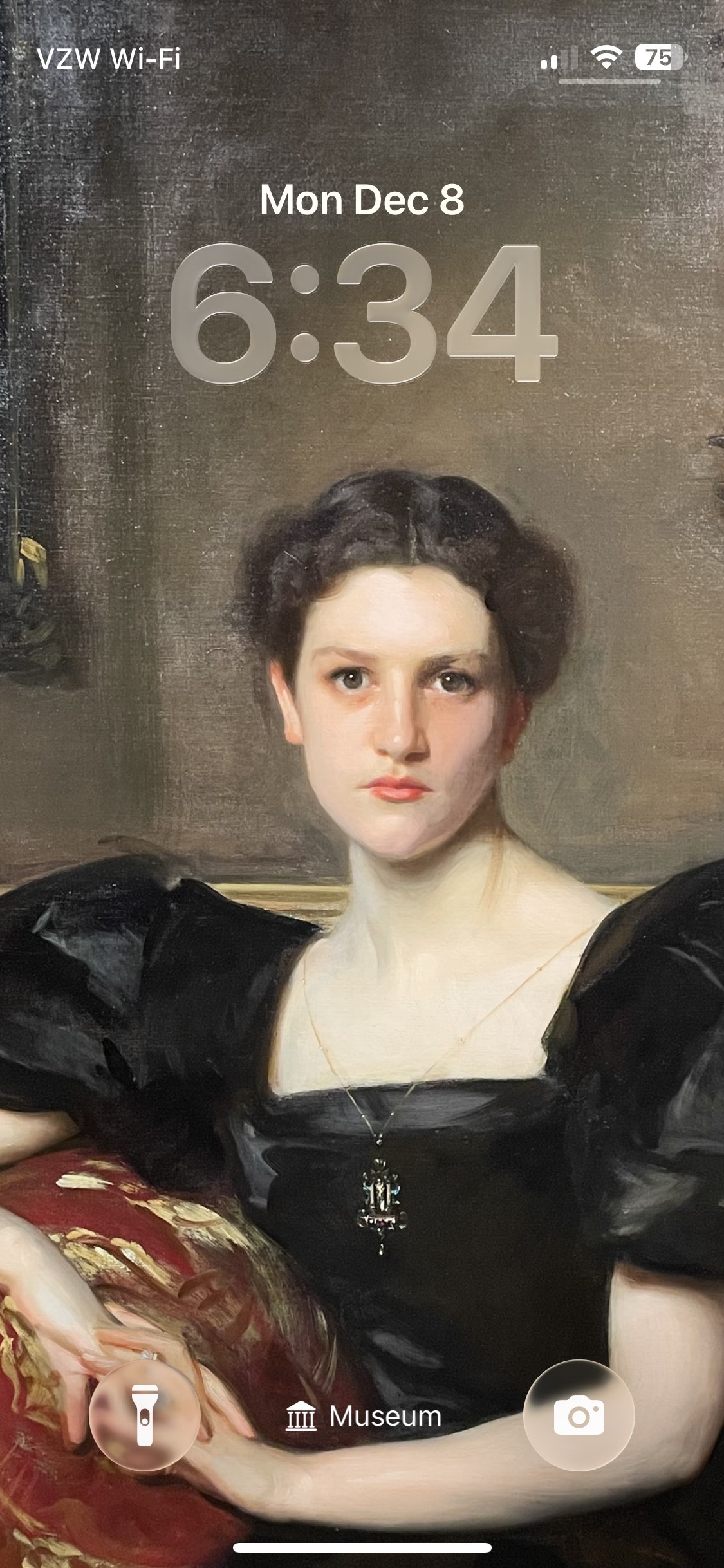 Long press home screen